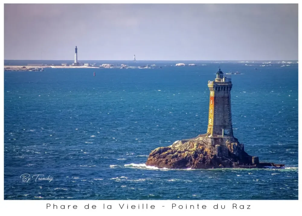 "phare", "pointe du raz", "seascape", "paysage marin", poster, bretagne, finistère, affiche, by tranchig,