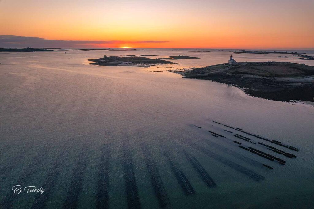 Le tour des Phares Coucher de Soleil sur Ile Wrac'h