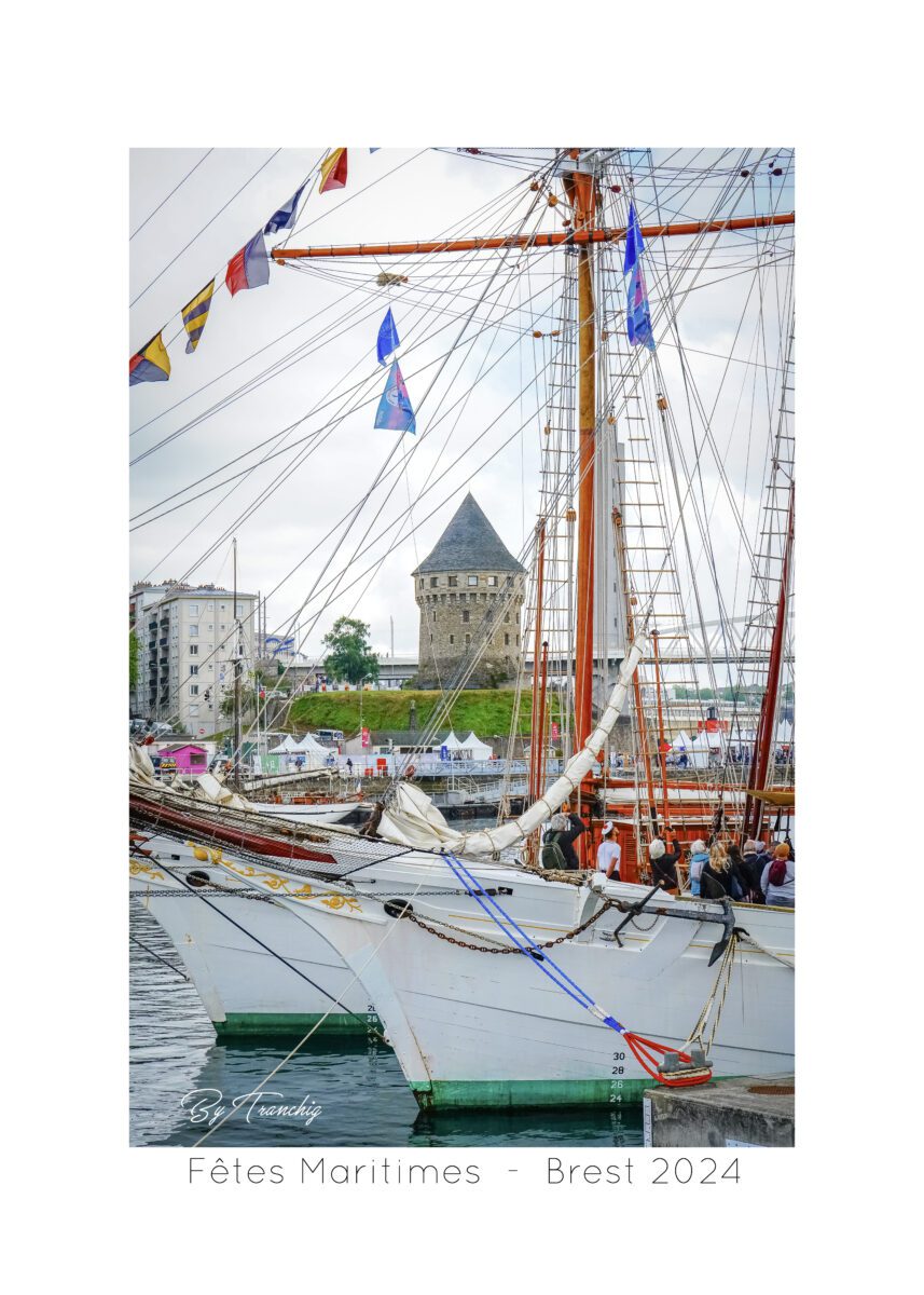 Etoile et La Belle Poule Recouvrance Brest 2024 Bretagne Finistere By Tranchig