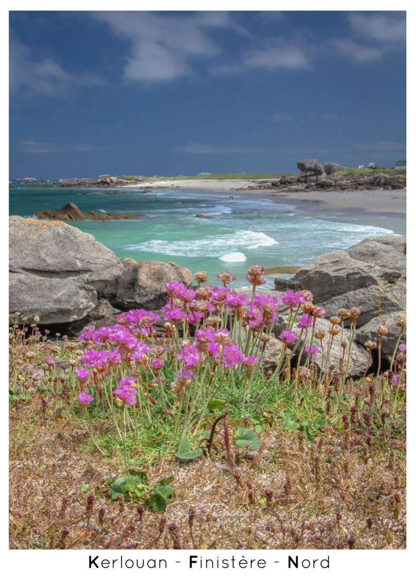 Kerlouan version Printanière Finistère Nord 50x70