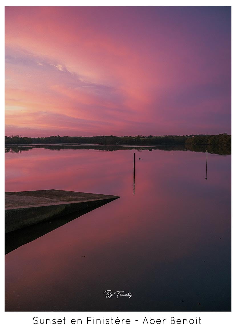 Sunset aber Benoit Bretagne Finistère By Tranchig