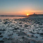 Le tour des Phares Coucher de soleil st Cava Bretagne Finistere By Tranchig