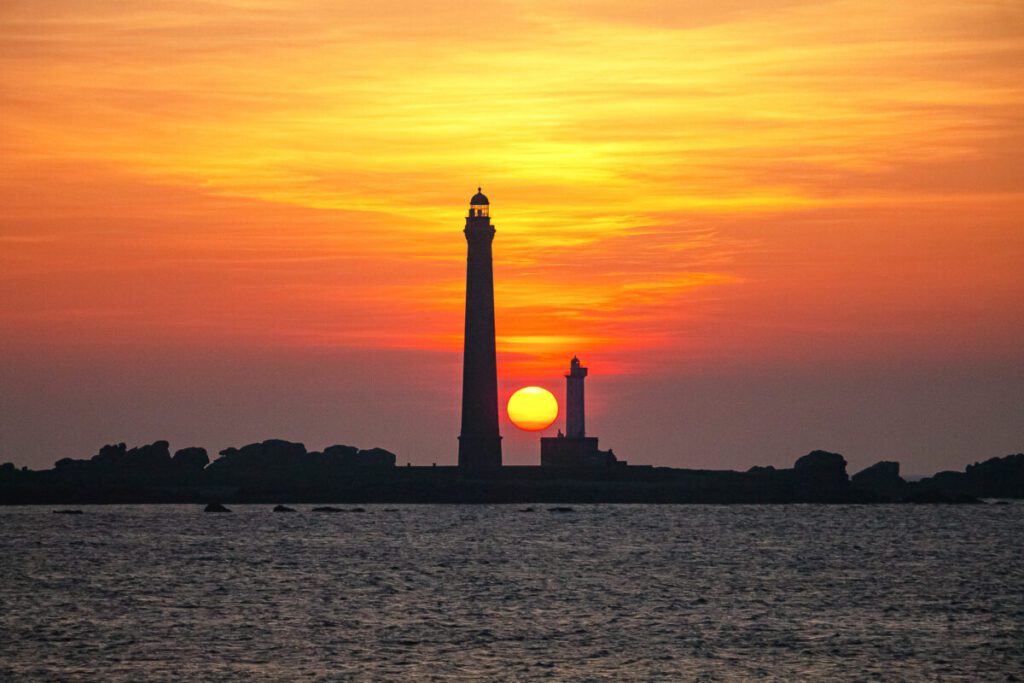 Le tour des Phares Coucher de soleil au Pays des Abers Breatgne Finsitere By Tranchig