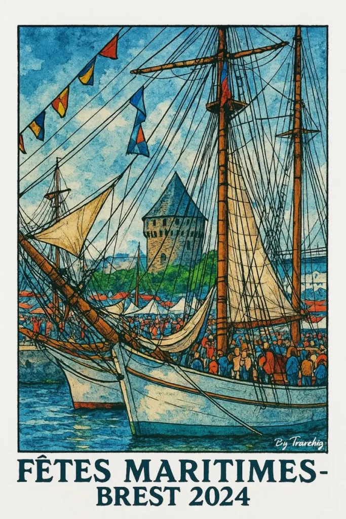 Brest 2024 Bretagne Finistère By Tranchig BD