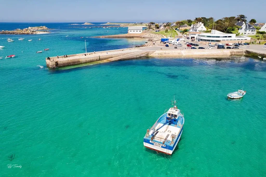Portsall by the air aerial dji Bretagne Finsitere By tranchig