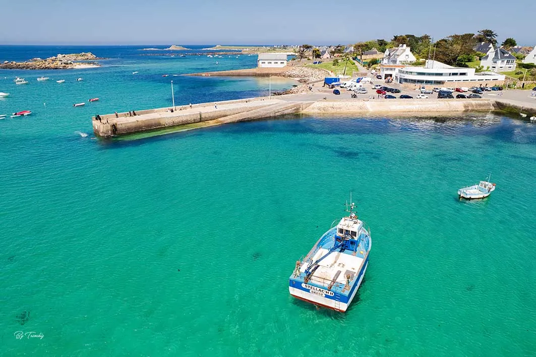 Portsall by the air aerial dji Bretagne Finsitere By tranchig