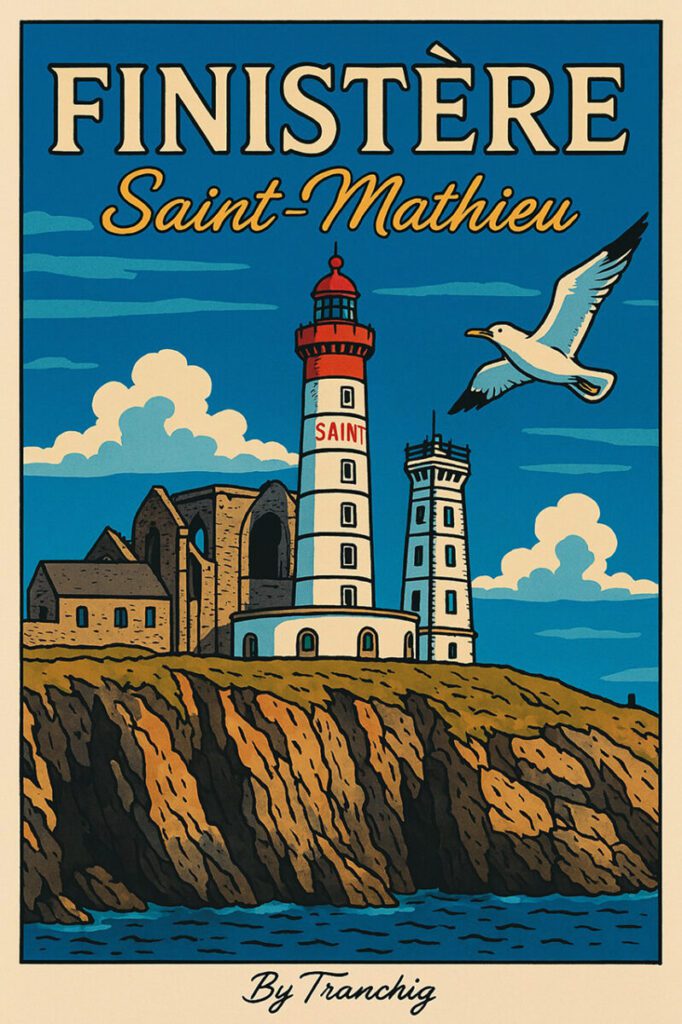 Phare St Mathieu By Tranchig Bretagne Finistère