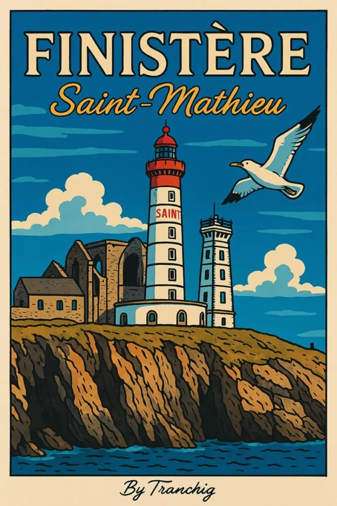 Phare St Mathieu By Tranchig Bretagne Finistère