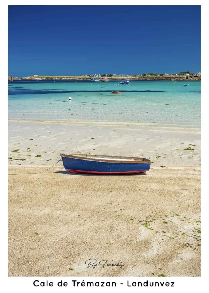 Cale de Trémazan Landunvez FB 50 x 70 Bretagne Finistère By Tranchig