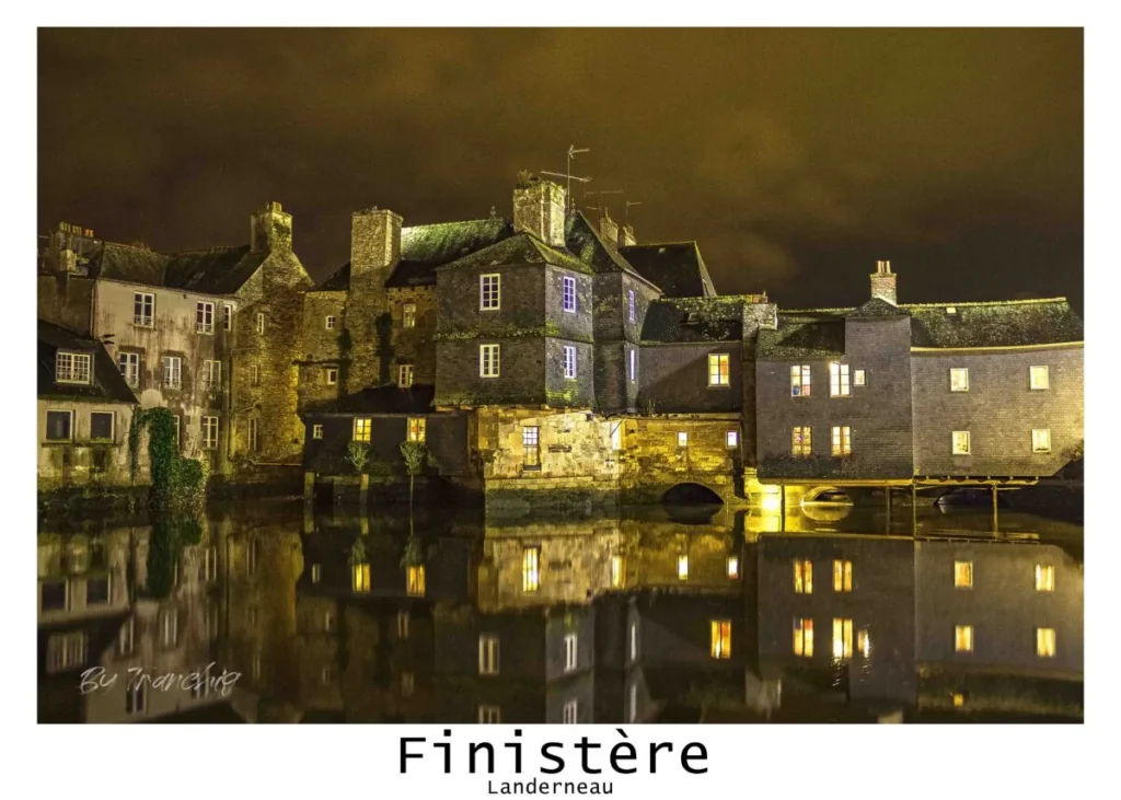 Landerneau Rohan le pont habité Bretagne Finistère By Tranchig