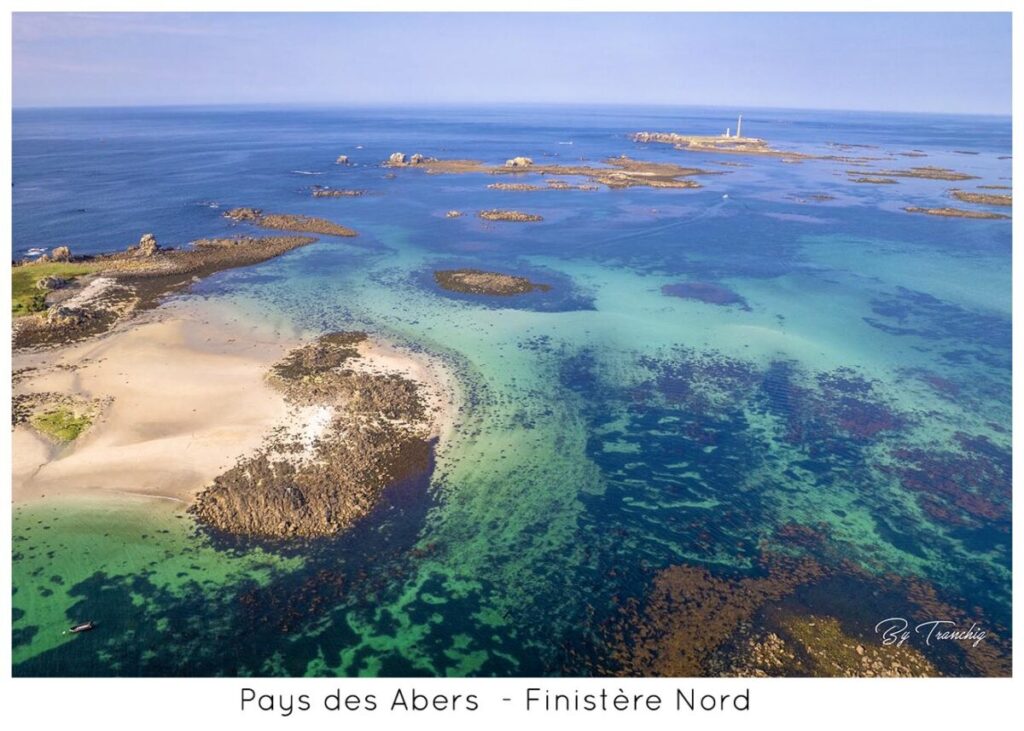 Pays des Abers Finistère Nord 2024 50x70 Bretagne Finistère By Tranchig