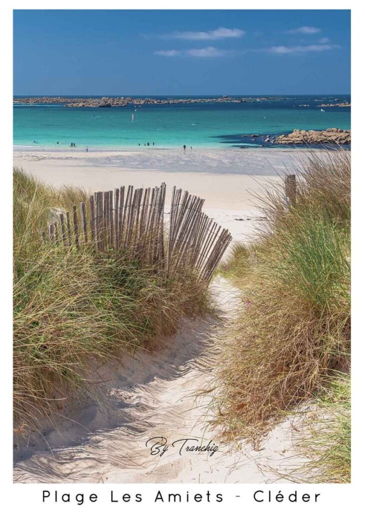 Plage Les Amiets Cleder FB 50 X 70 731x1024