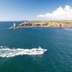 Le tour des Phares Pays d'Iroise arrivée sur le Conquet Bretagne Finsitère By Tranchig