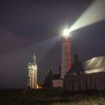 Le tour des Phares Pointe st Mathieu By Night Bretagne Finistere By Tranchig