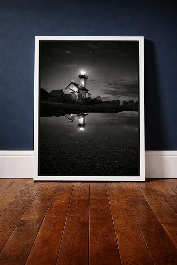 Exemple NB Pontusval reflect Bretagne Finistère By Tranchig 20x30
